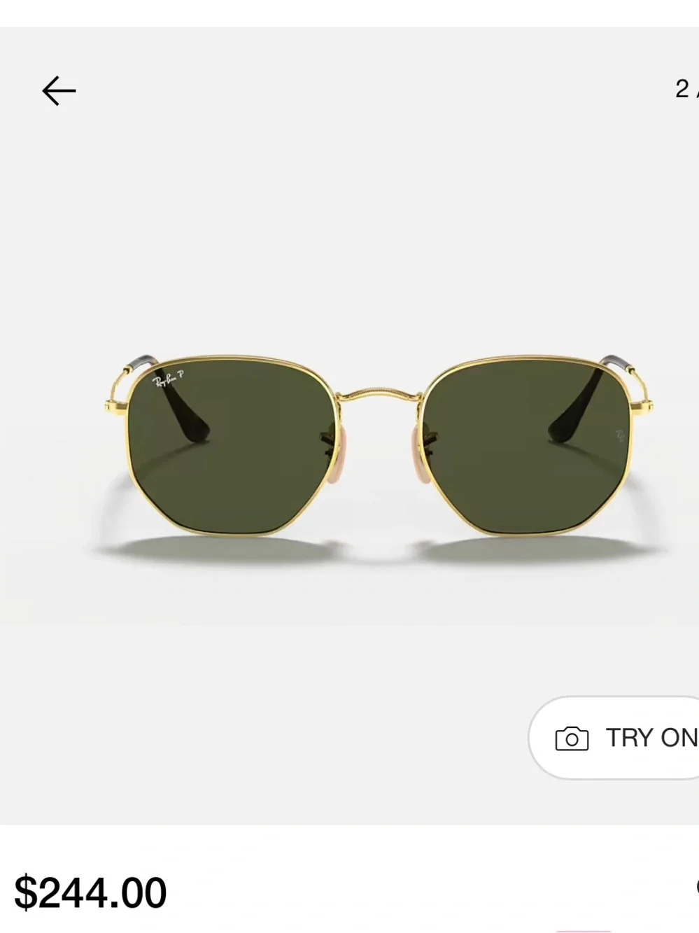 Ray-ban Hexagonal Flat Lenses